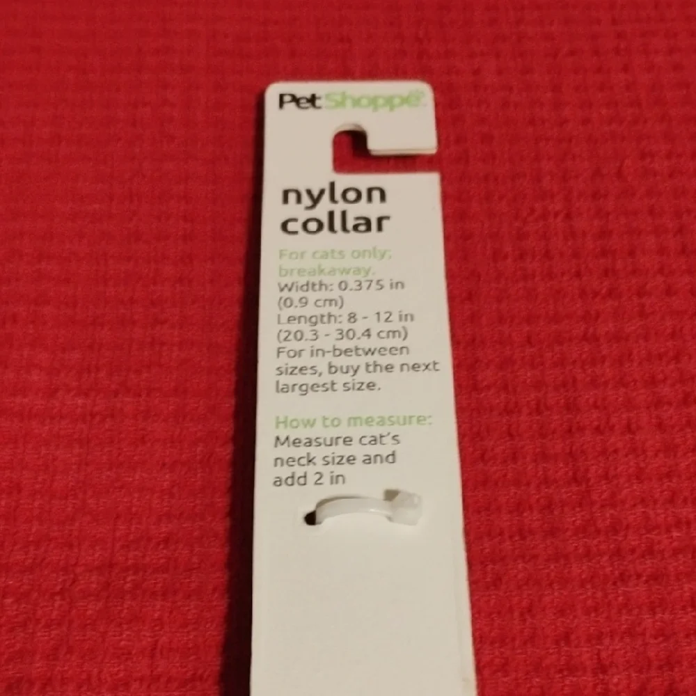 🐾 PetShoppe Nylon Cat Collar with Bell 🐾